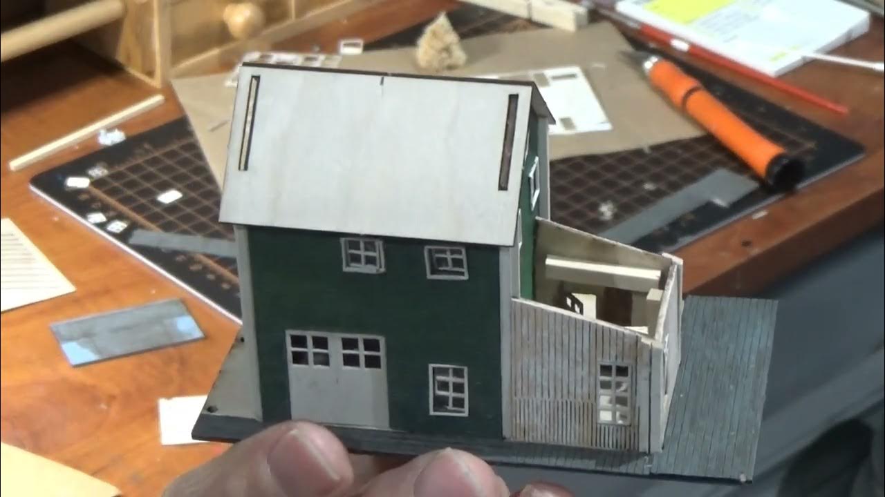 N Scale Bar Mills Kit Waterfront Willy's YouTube
