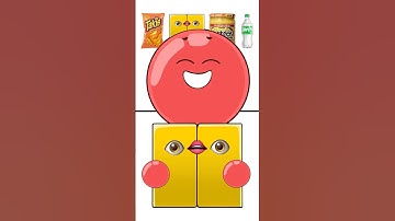 Giant Cheese Taki! 🥵 - Red Ball 4 Animation (w/ @LukeDidThat) #asmr #cartoon #eatingshow