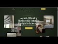 Fixing a cluttered portfolio website to a high-end design