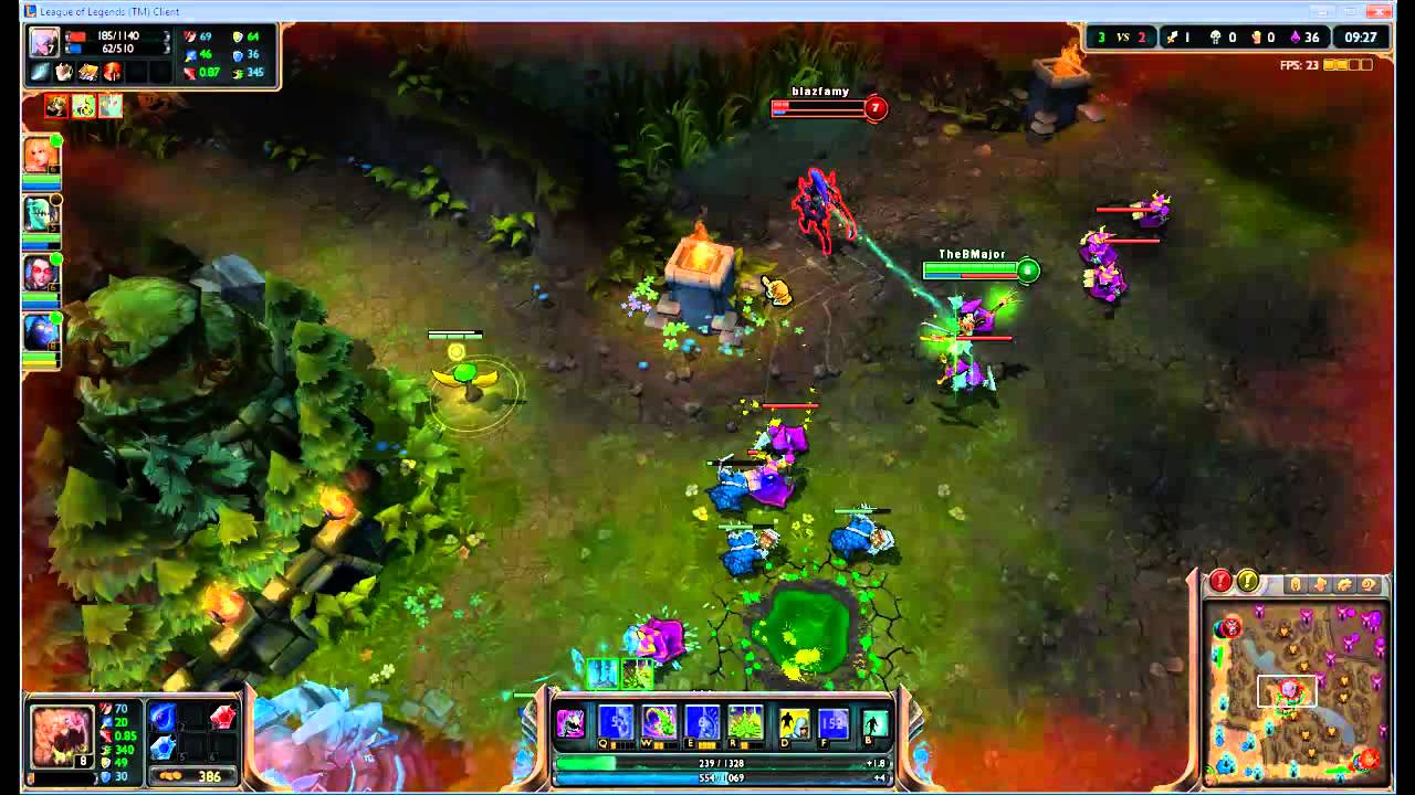 League of Legends - AP Kog'Maw Mid (w/Amlup, Helium, BMaj, and Zach)