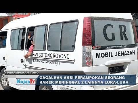 Gagalkan Aksi Perampokan, Seorang Kakek Meninggal 2 Lainnya Luka-luka