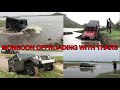 New Mahindra Thar 2021 water crossing || OffRoading || Ford Endeavour water crossing || Mud Offroad