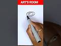 Rose Drawing Easy Tricks #shorts #flowerdrawing #artsroom
