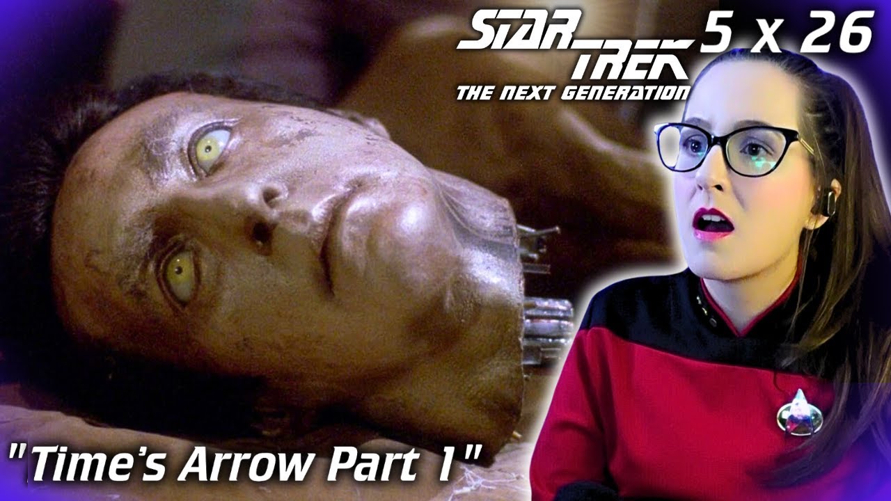 🖖Star Trek: The Next Generation 5x26 Time’s Arrow Part 1 REACTION