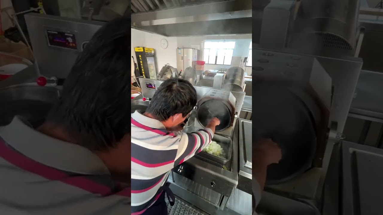 Automatic Stir-fry Chinese Street Food Machine