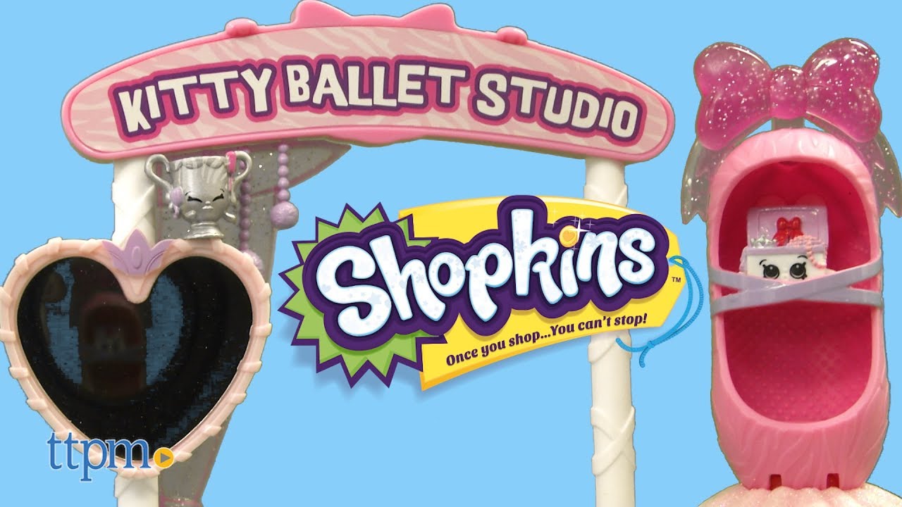 Shopkins Season 9 Wild Style Kitty Dance School from Moose Toys