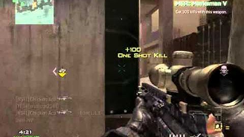 MW3 MSR Final Killcam Triple Feed