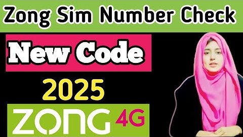 Zong Number Check Code 2025 | Zong Number Check Kerny Ka New Tariqa