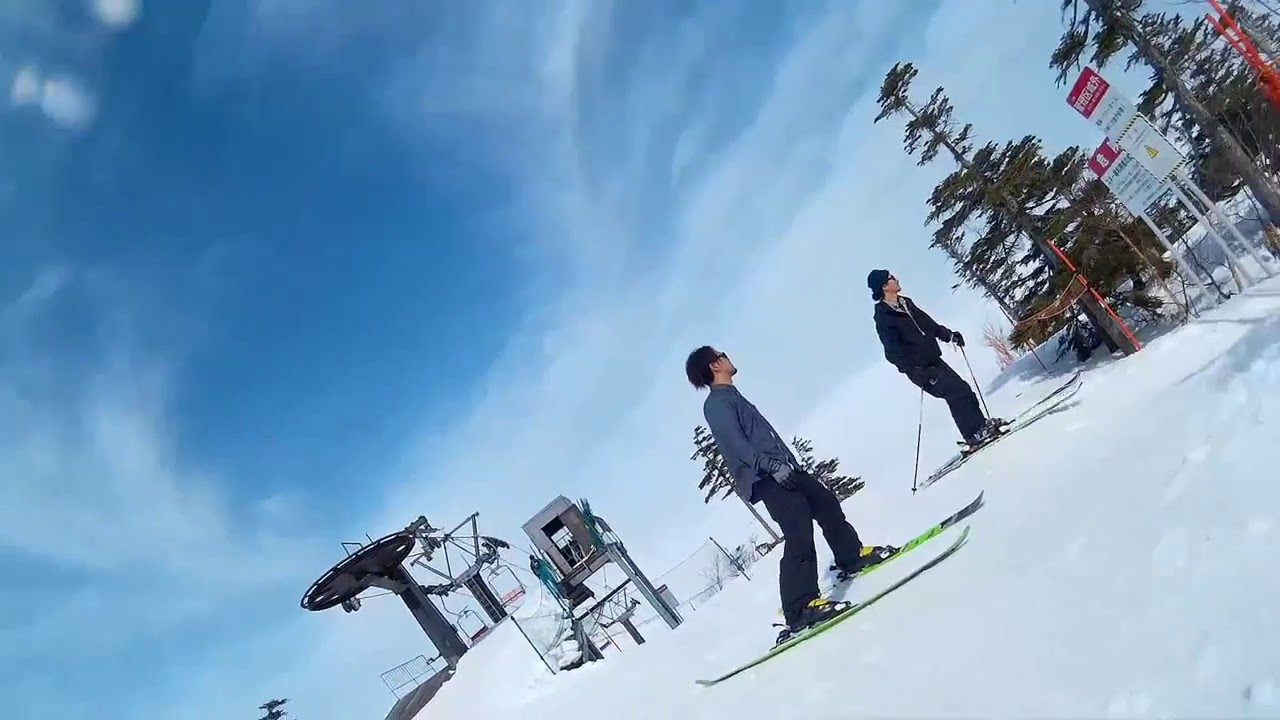Fhd 16かぐらスキー場 標高1845ｍからのダウンヒル Dbpower アクションカム Ex5000 撮影 Youtube