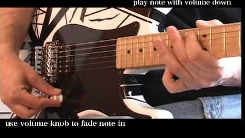 the Volume Swell (guitar lesson)