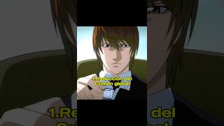¿LIGHT YAGAMI HÉROE O VILLANO? #anime #lightyagami #deathnote #shorts