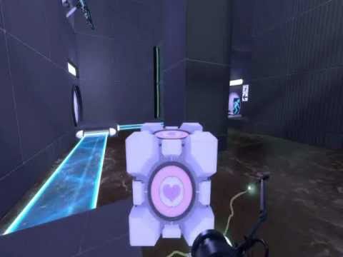 Portal 2 - Walkthrough - You killed him(Non-Euclid Geometry)