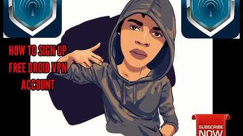 HOW TO CREATE A FREE DROID VPN ACCOUNT(Free internet)