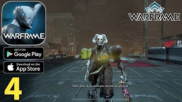 Captain Vor Boss Fight Warframe Mobile Gameplay Walkthrough Part 4 (ios, Android)