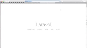 5分鐘，快速導覽D-Laravel，最簡單的Laravel+Docker環境。