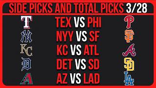 MLB Picks Today Saturday 3/28/26 | MLB Picks & Predictions Today Saturday 3/28/26