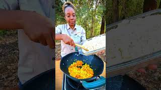 Quick Fried Rice Fix With Russian Sausage. Recipe In Show Notes.