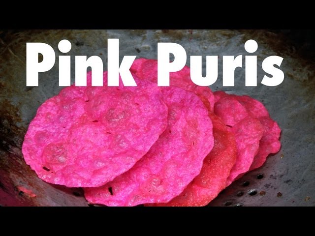 HOT Pink Street Food Puris in Nepal! | Mark Wiens