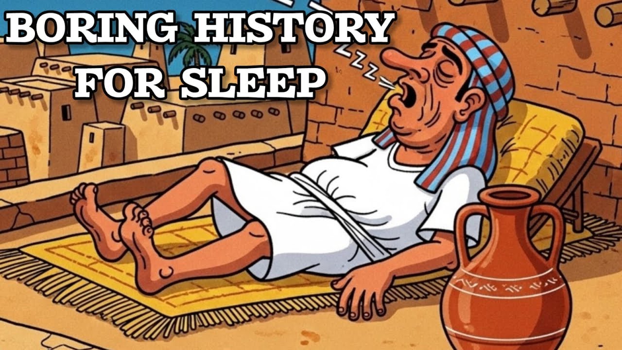 *NO ADS * How Ancient Egyptians Slept in 120°F Heat (Without AC) BORING | HISTORY FOR SLEEP|