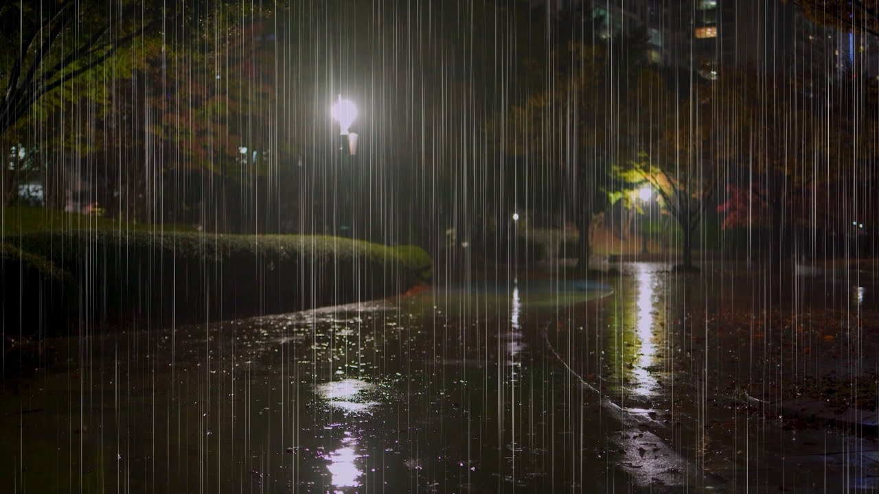 Уютный звук дождя│Расслабьтесь│Белый шум│Звуки дождя для сна