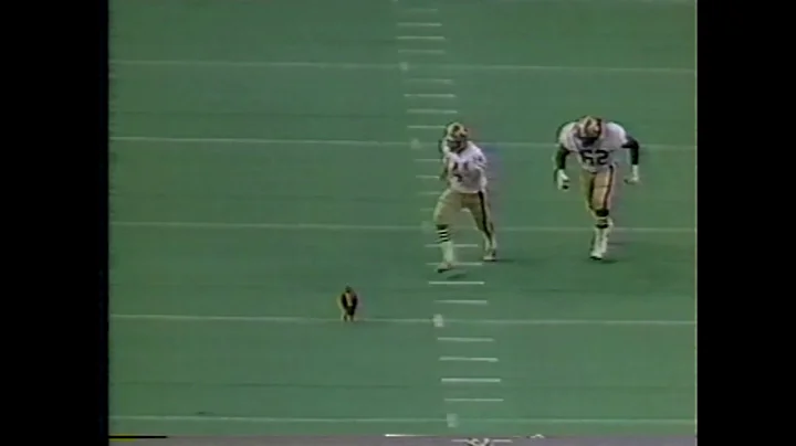 Bobby Joe Edmonds 1987 Preseason Opening Kickoff T...