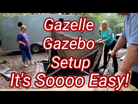 Gazelle Gazebo/Setting Up Marvin and Mary's New G5 Gazelle Gazebo