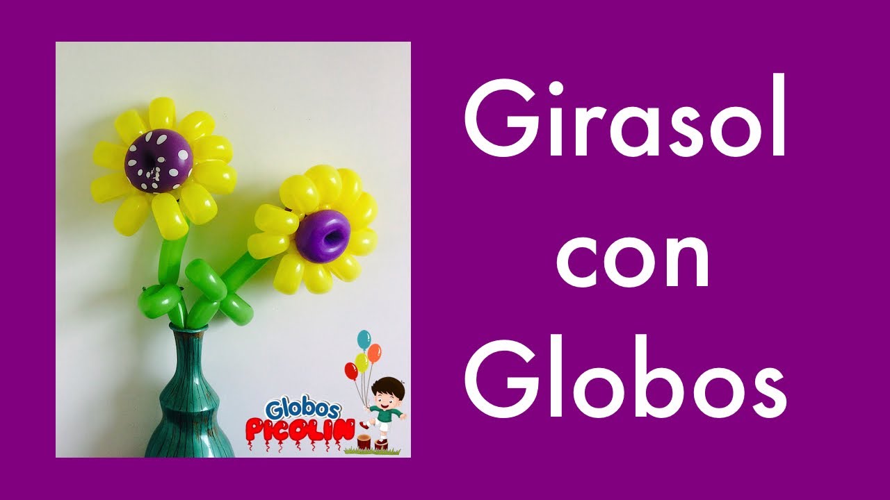 Balloon Twisting Instructions Girasol Con Globos Facie De Hacer 132 Pacman Jones Airport