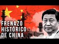 Frenazo histórico del crecimiento económico de China