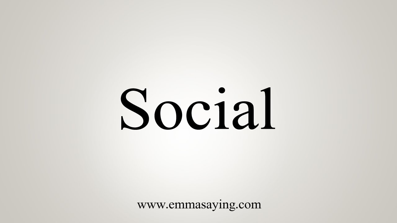 social word