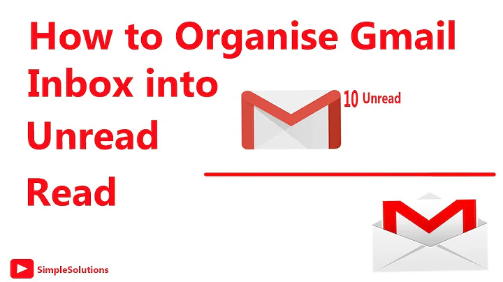 How to split your emails to read and unread in Gmail
