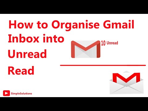 How to split your emails to read and unread in Gmail