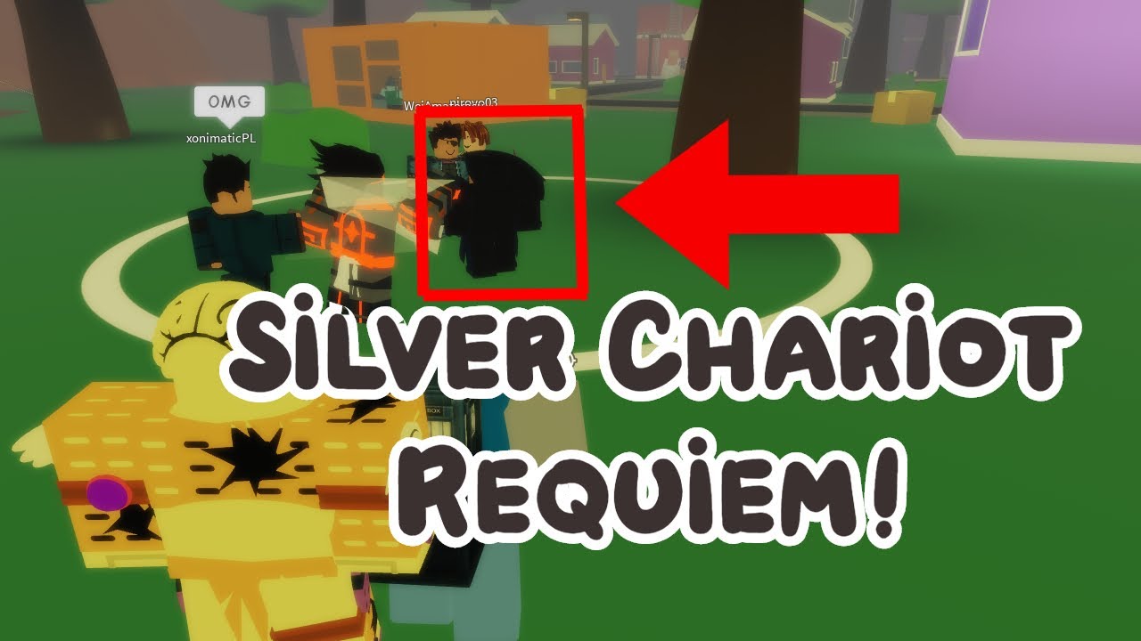 Silver Chariot Requiem A Bizarre Day Roblox Youtube
