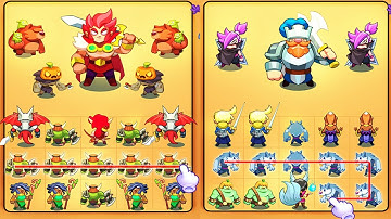 Merge Hero Empire Evolution  - Trailer - Android Gameplay