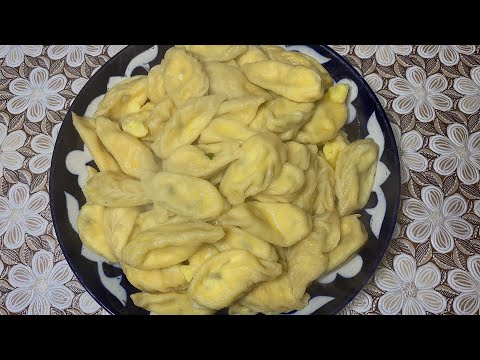 Национальное блюдо Кавказской кухни-Курзе с творогом😊