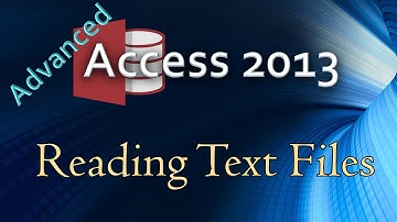 31. (Advanced Programming In Access 2013) Looping Through Files And Reading Them