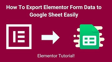 How to export Elementor form entries to google sheet without any plugin