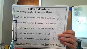 Lots of Monsters- Guided Reading Level B