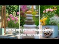 BUY or DIY? 💰I Duped POTTERY BARN Garden Decor for RUSTIC YARD ART at a FRACTION of the Price!🤑