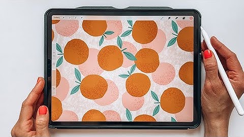 New Class! Background Textures for Pattern Design and Illustration in Procreate