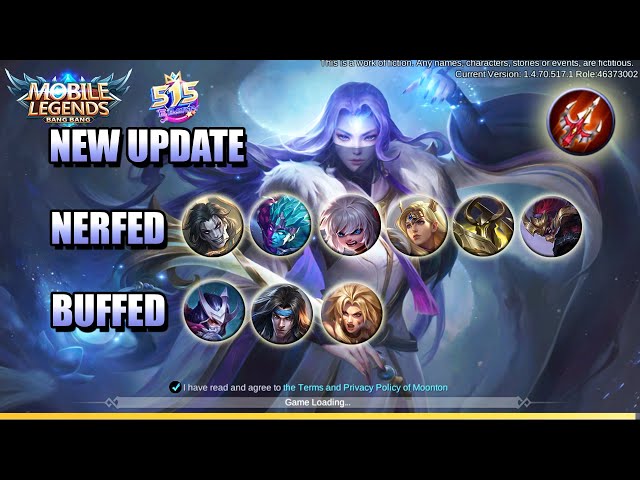 Mobile Legends patch 1.8.20: Every buff, nerf, update