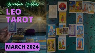 LEO TAROT &quot;IT&#39;S TIME TO TAKE CHARGE!!!&quot; MARCH 2024