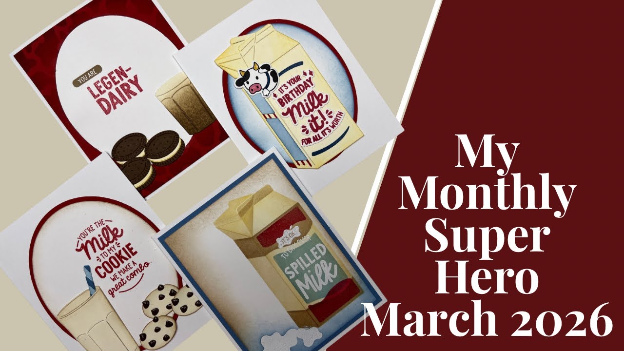 Hero Arts My Monthly Super Hero March 2026