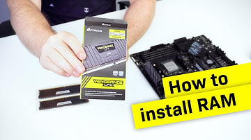 How to install RAM – Quick Video