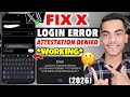 Fix Twitter X Login Error Attestation Denied 2026 | Fix Twitter X Login Problem 2026