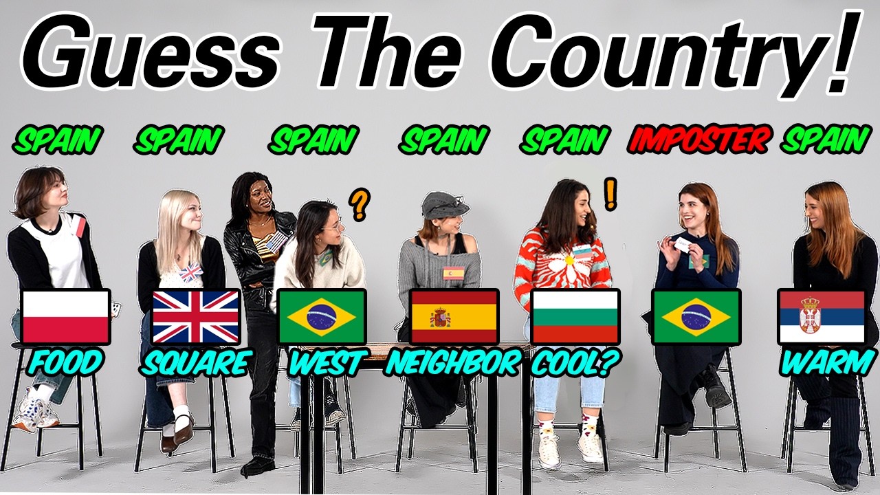 WF Guess The IMPOSTER! : Country Edition l What do you think about Portuguese?