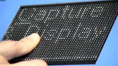 Tactile display for GUI operation