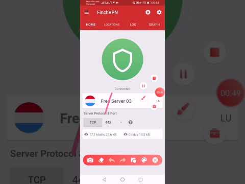 ????Connexion gratuite avec FinchVPN sur toutes les réseaux