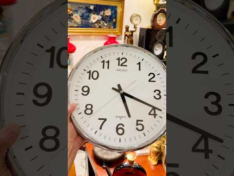 Đồng hồ treo tường khủng Size 36 Seiko Japan Giá 1tr6 treo biệt thự quá đẹp. LH: 077.202.0010