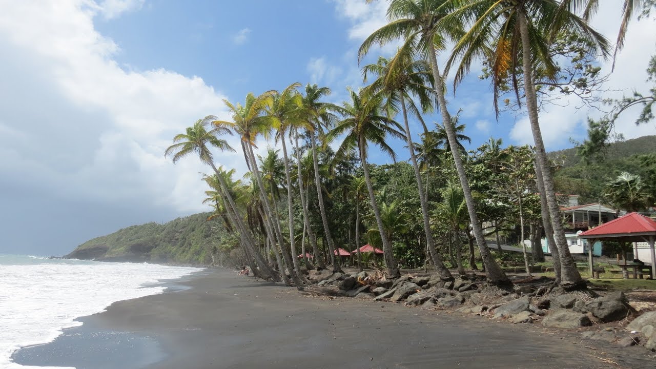 PLAGE DE GRANDE ANSE TROISRIVIÈRES GUADELOUPE YouTube