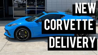 New 2021 C8 Corvette Delivery